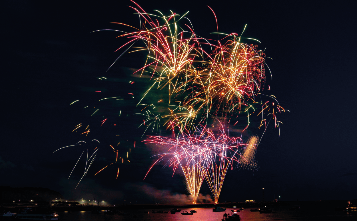 Fireworks in Devon